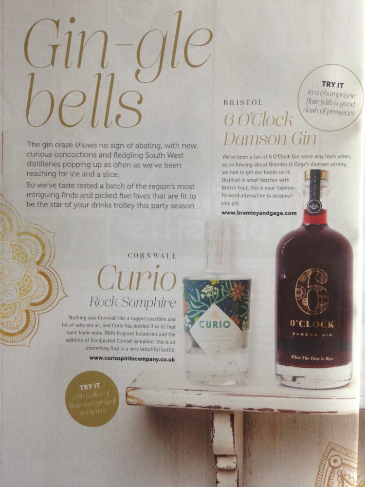 Gin-gle Bells: Curious Concoctions in Food Magazine